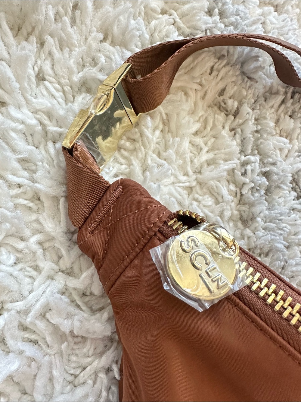 Stoney Clover lane classic Fanny pack brown belt bag - Picture 2 of 6